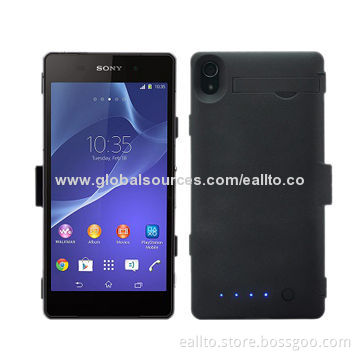 Power Battery Cases for Sony Xperia Z2, 3,500mAh Polymer Lithium BatteryNew